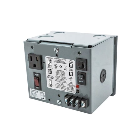 Functional Devices Enclosed Power Supply, 120V AC, 24V AC, 100VA PSH100AB10-DC